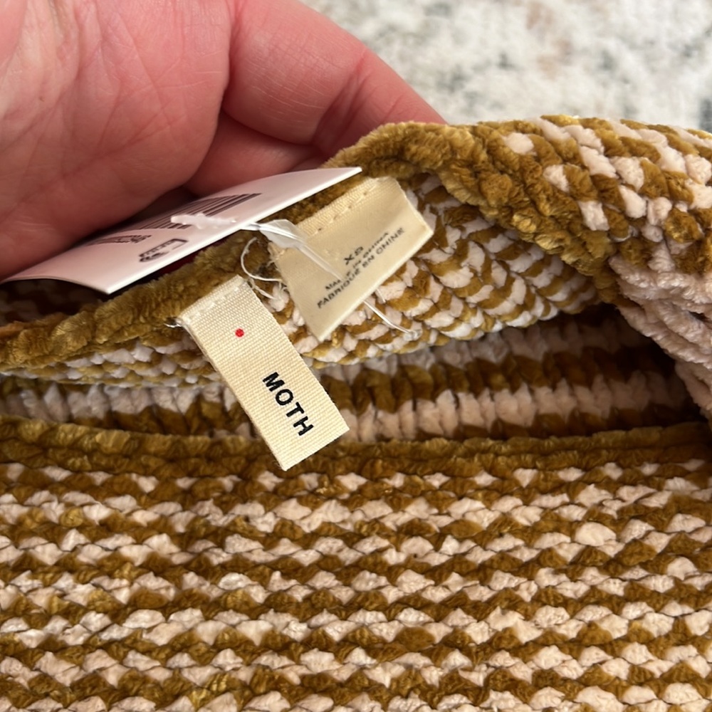 anthropologie loop knit moth sweater xs - Picture 5 of 5